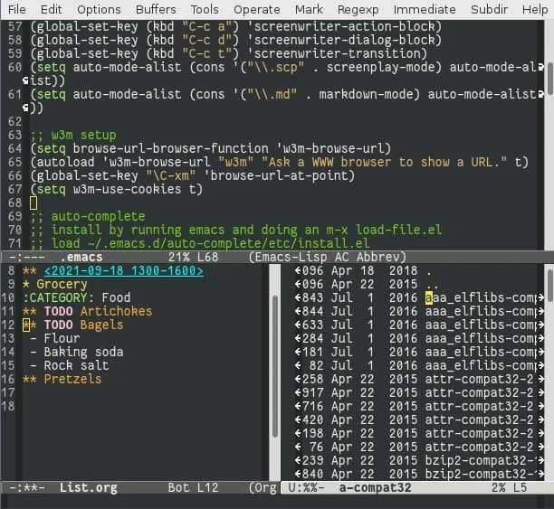 Emacs Clone