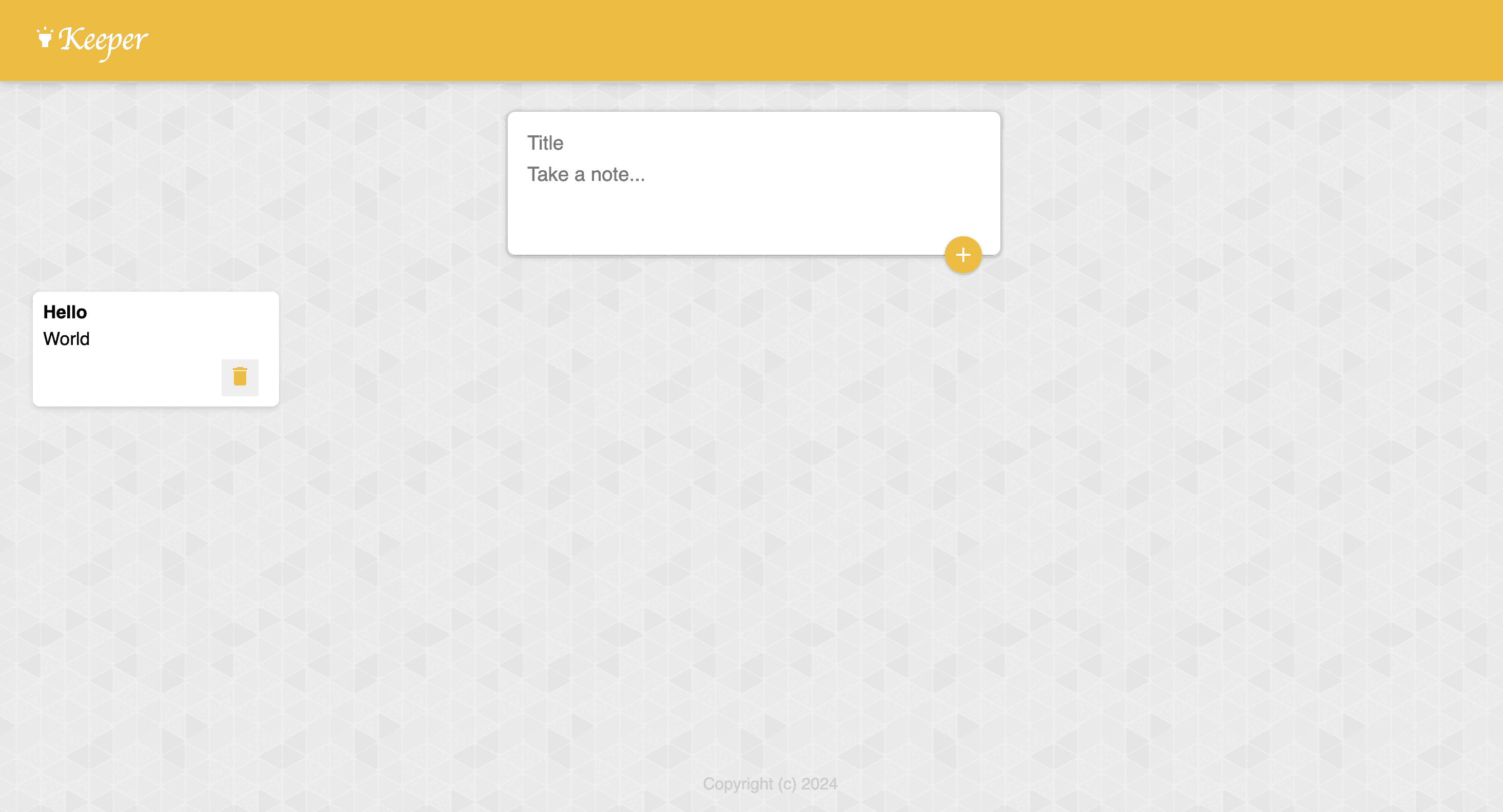 Keeper App